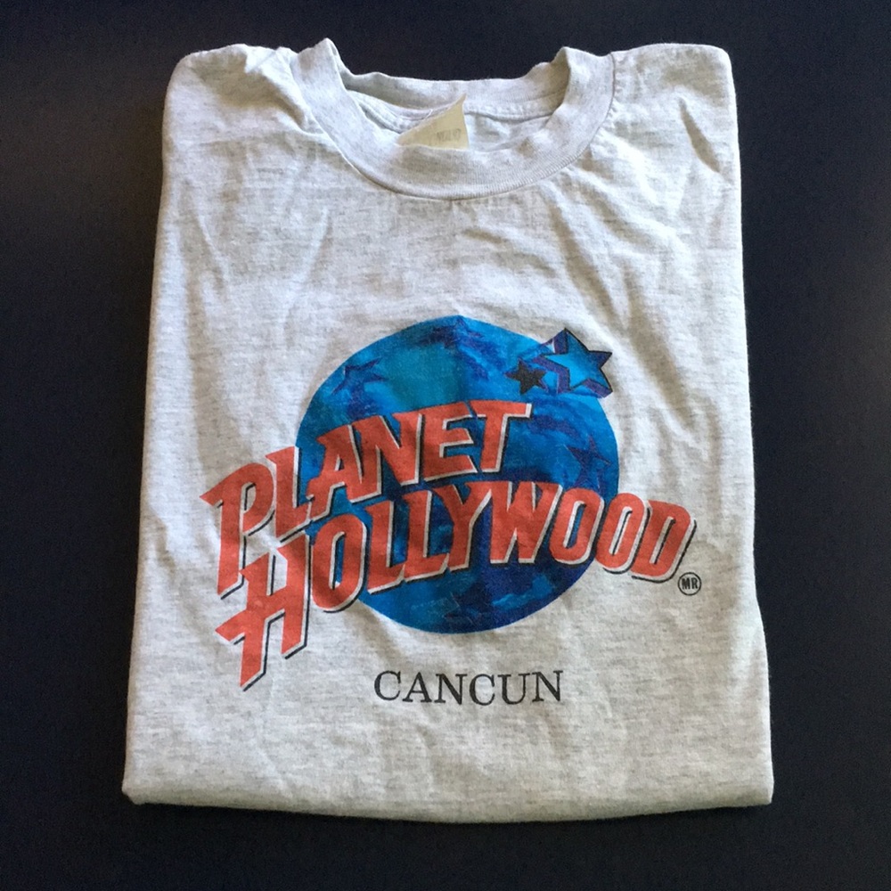 🔥 🍯 Planet Hollywood vintage Cancun tee